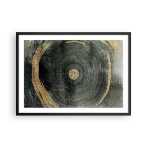 Plakát v černém rámu - Změna a udržitelnost - 70x50 cm