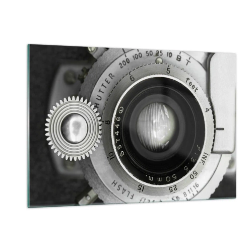 Obraz na skle - Příběh o Hollywoodu - 120x80 cm