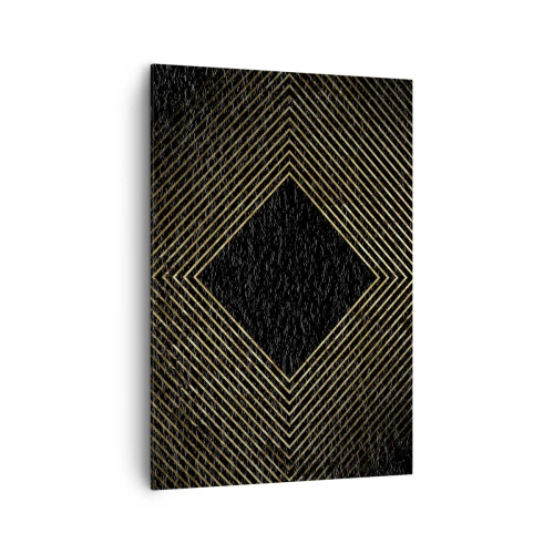 Obraz na plátně - Geometrie ve stylu glamour - 70x100 cm