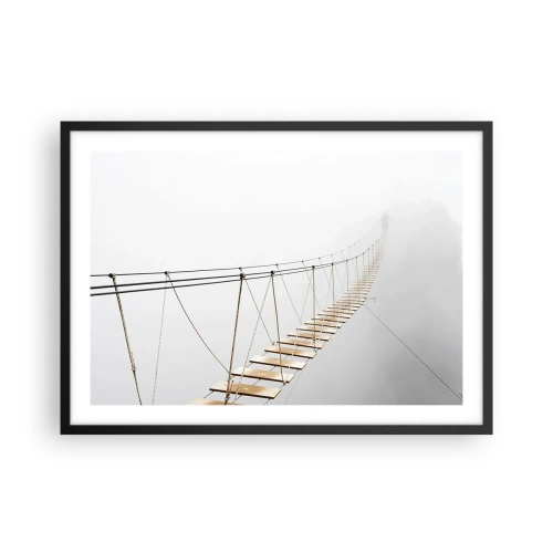 Plakát v černém rámu - Kam vás zavede? - 70x50 cm