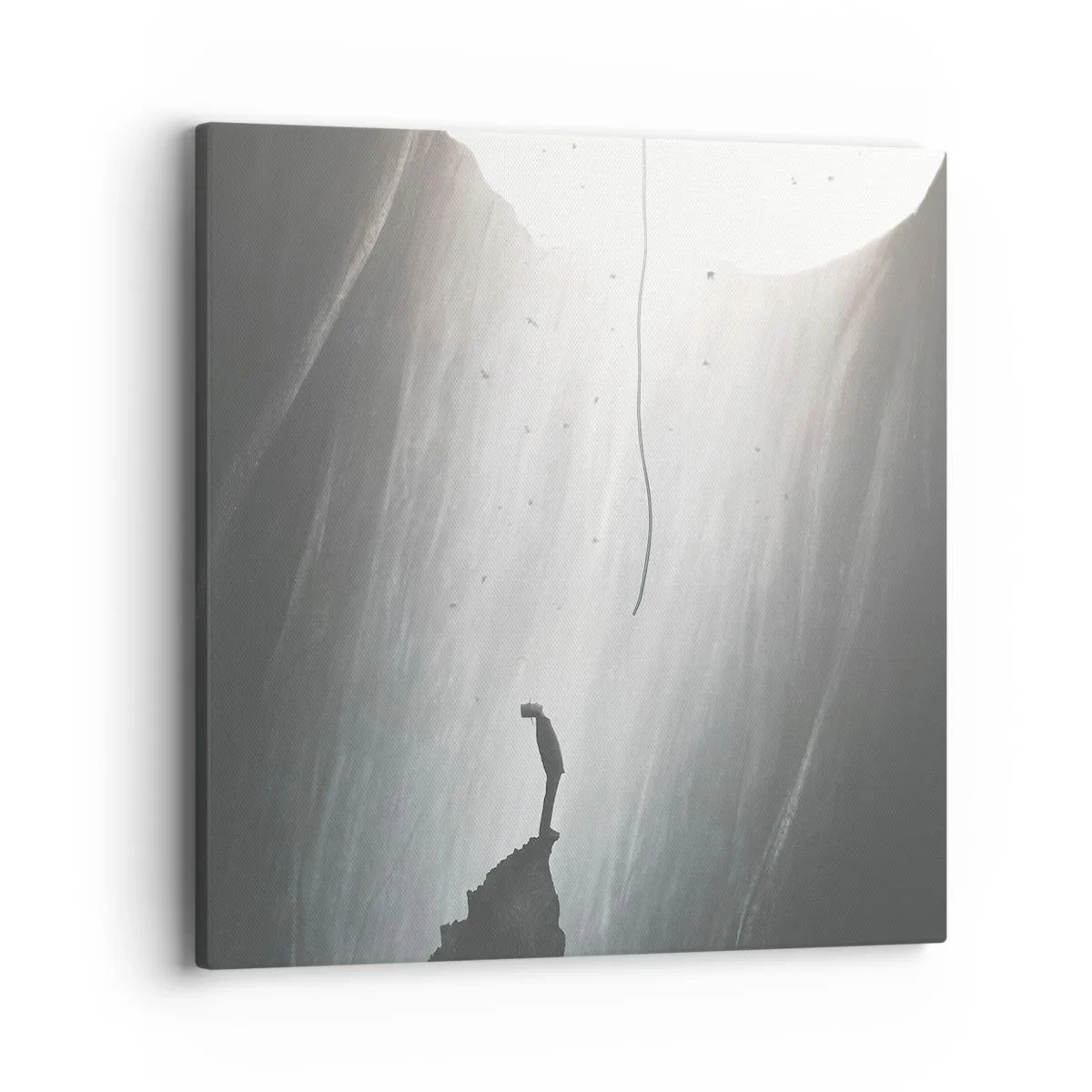 Obraz na plátně - Vždycky máte na výběr - 40x40 cm