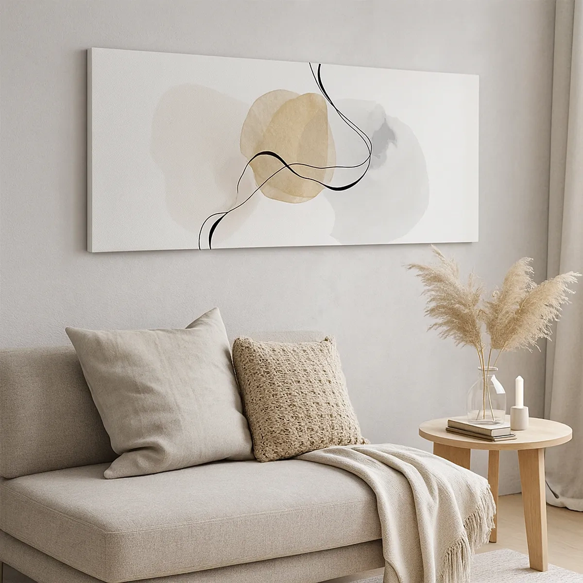 Obraz na plátně - Vzdušné korálky - 30x30 cm