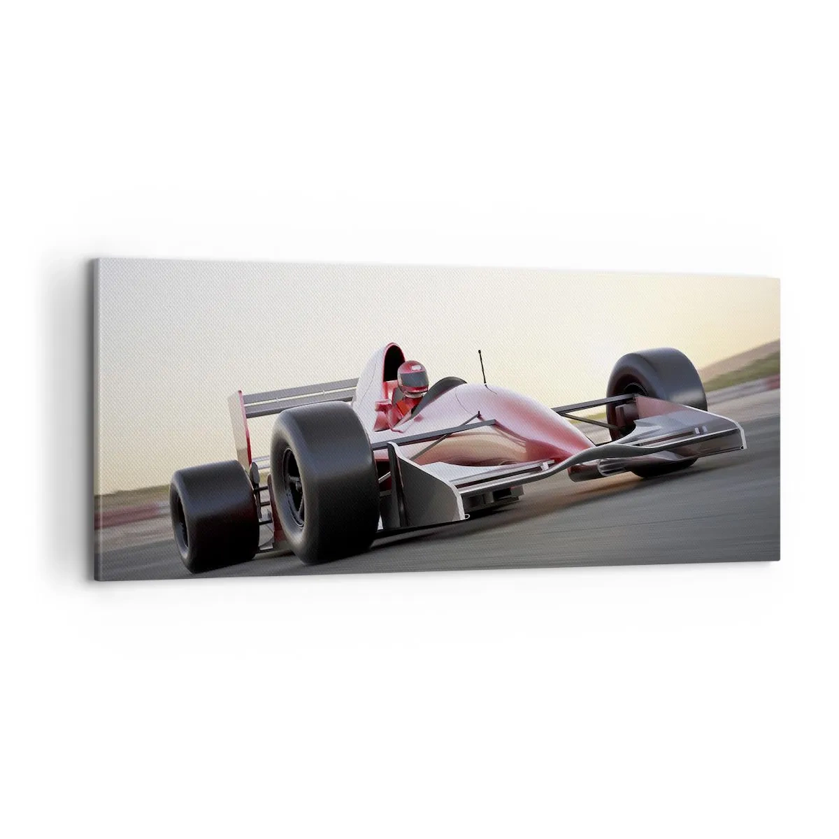 Obraz na plátně - Vždy vítěz - 100x40 cm