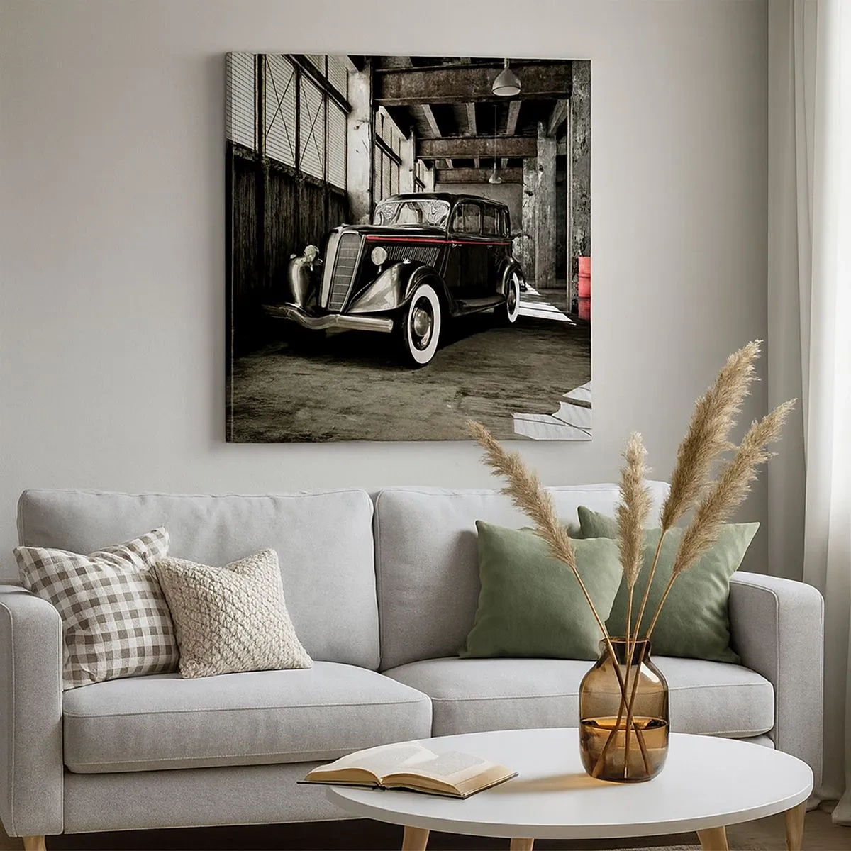 Obraz na plátně - Nepomíjející elegance 30. let - 30x30 cm