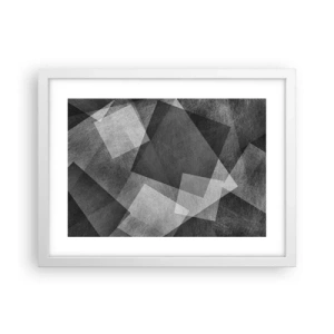 Plakát v bílém rámu - Odvěký symbol trvalosti a pořádku - 40x30 cm
