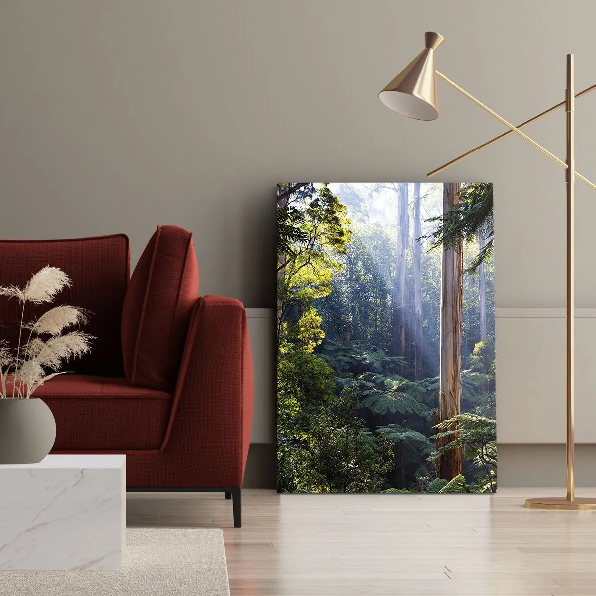 Obraz na plátně - Povídka lesa - 65x120 cm