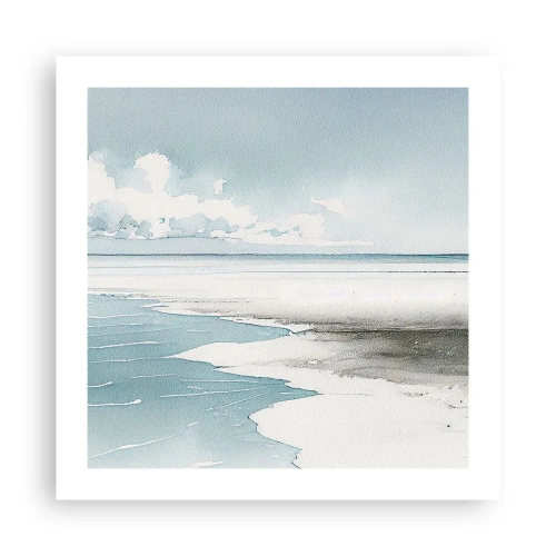 Plakát - Jemný příliv - 50x50 cm