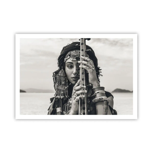 Plakát - Samotná hudba orientu - 100x70 cm