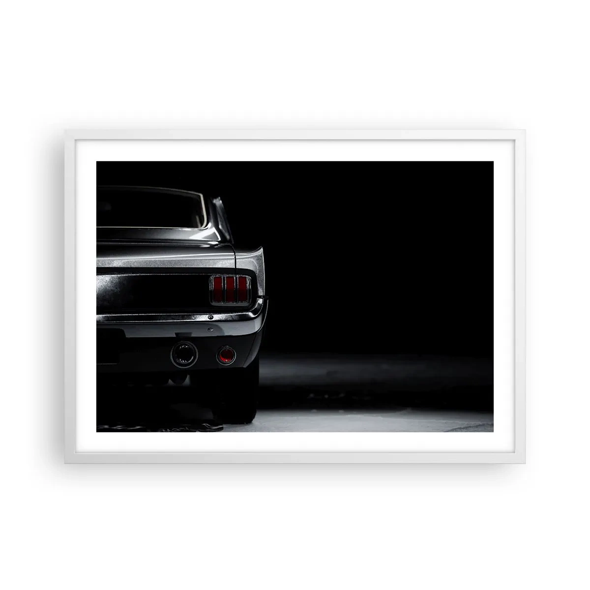 Plakát v bílém rámu - Kouzlo klasiky - 70x50 cm