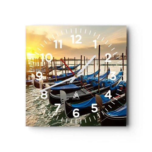 Nástěnné hodiny - Než nastane zmatek - 40x40 cm