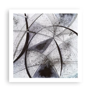 Plakát - Futuristická fantazie - 60x60 cm