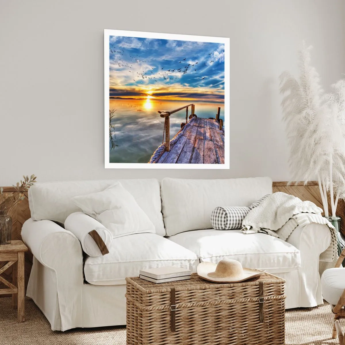 Plakát - Vítr jde odpočívat - 60x60 cm