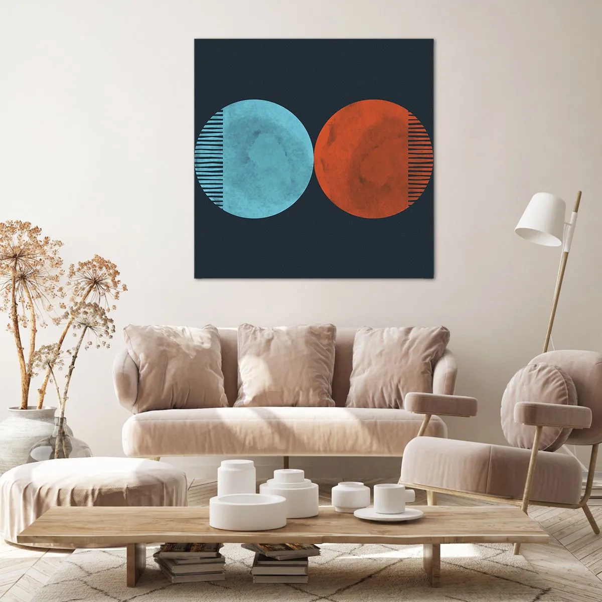 Obraz na plátně - Pouze geometrie? - 40x40 cm