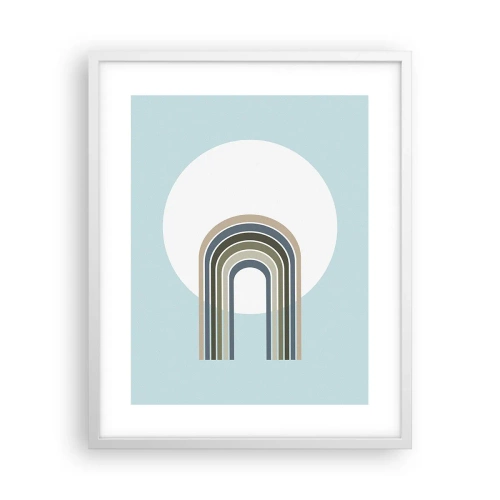 Plakát v bílém rámu - Neodolatelná přitažlivost - 40x50 cm