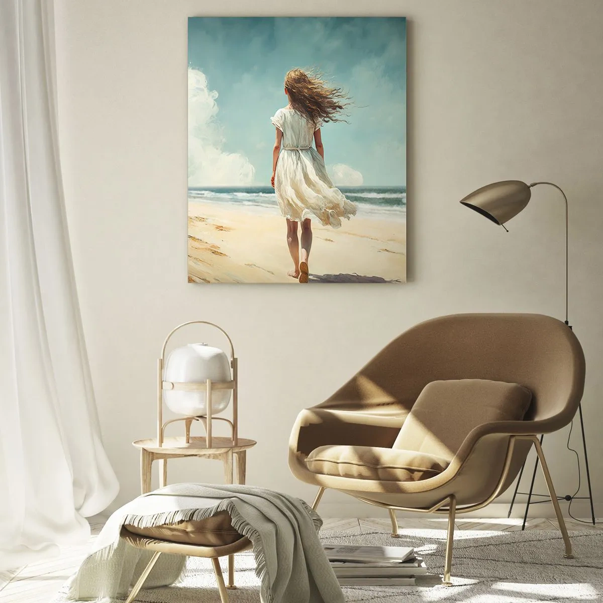 Obraz na skle - Směrem k slunci a větru - 50x70 cm