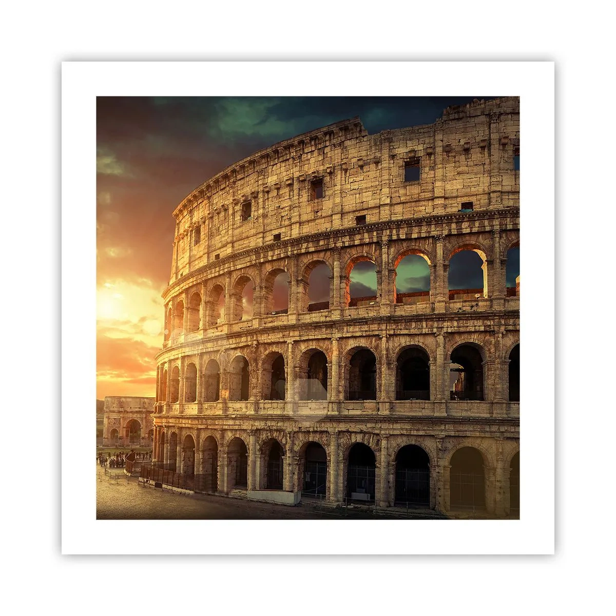 Plakát - Kolosální dojem - 50x50 cm