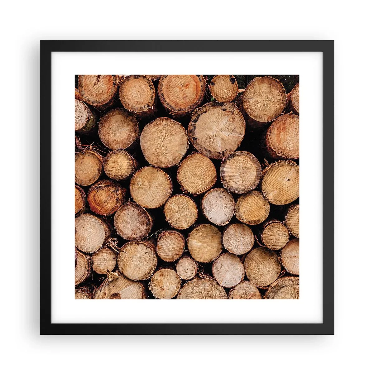 Plakát v černém rámu - Nový začátek - 40x40 cm