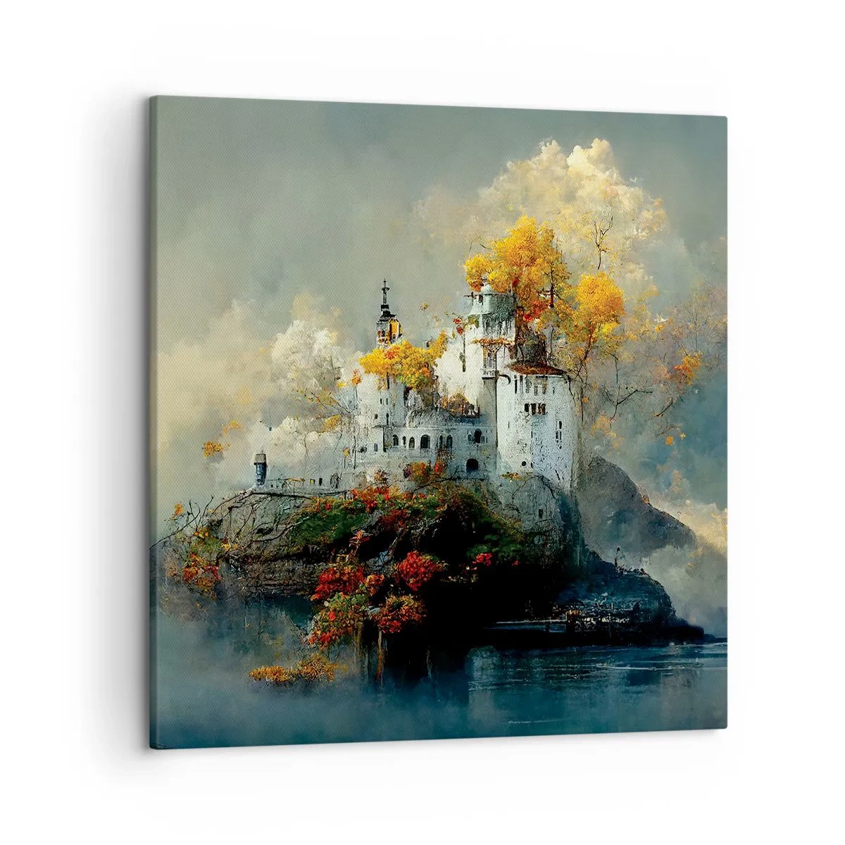 Obraz na plátně - Začátek romantického příběhu - 50x50 cm