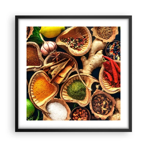 Plakát v černém rámu - Vezmi si, co chceš - 50x50 cm