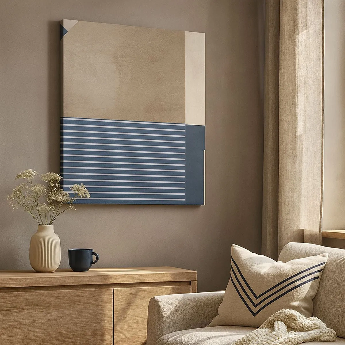 Obraz na plátně - Kompozice jednoduchosti a kulatosti - 30x30 cm