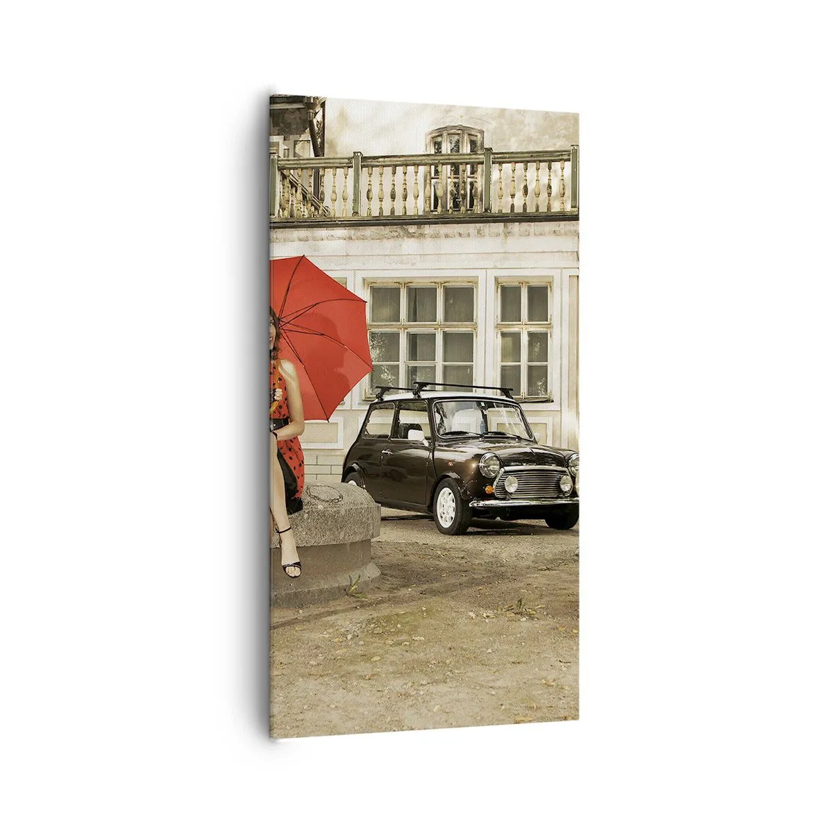 Obraz na plátně - Sentimentální mini cestování - 65x120 cm