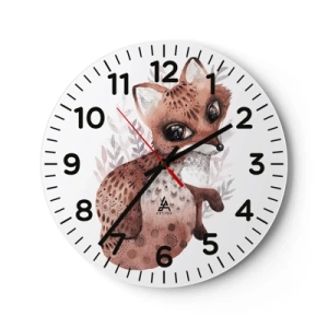 Nástěnné hodiny - Prostě se zamilovat - 30x30 cm