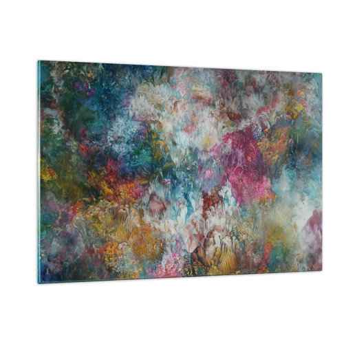 Obraz na skle - V plném rozkvětu - 120x80 cm