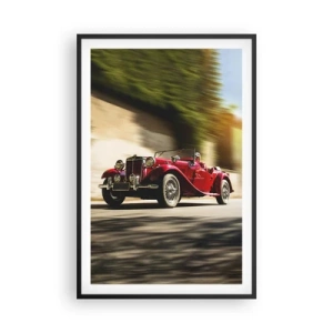 Plakát v černém rámu - Krásnější než Níké Samothrácká - 61x91 cm