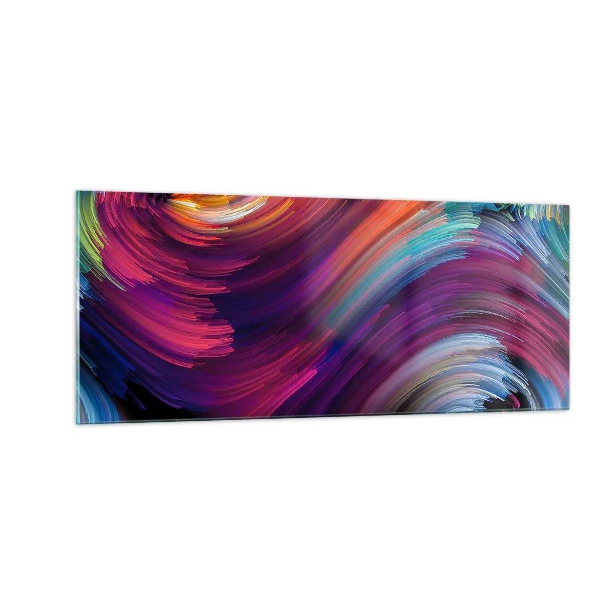 Obraz na skle - Začátek nového světa - 100x40 cm