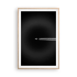Plakát v rámu světlý dub - Do jiné dimenze - 61x91 cm