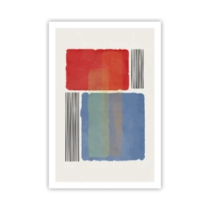 Plakát - Duch a písmeno geometrie - 61x91 cm