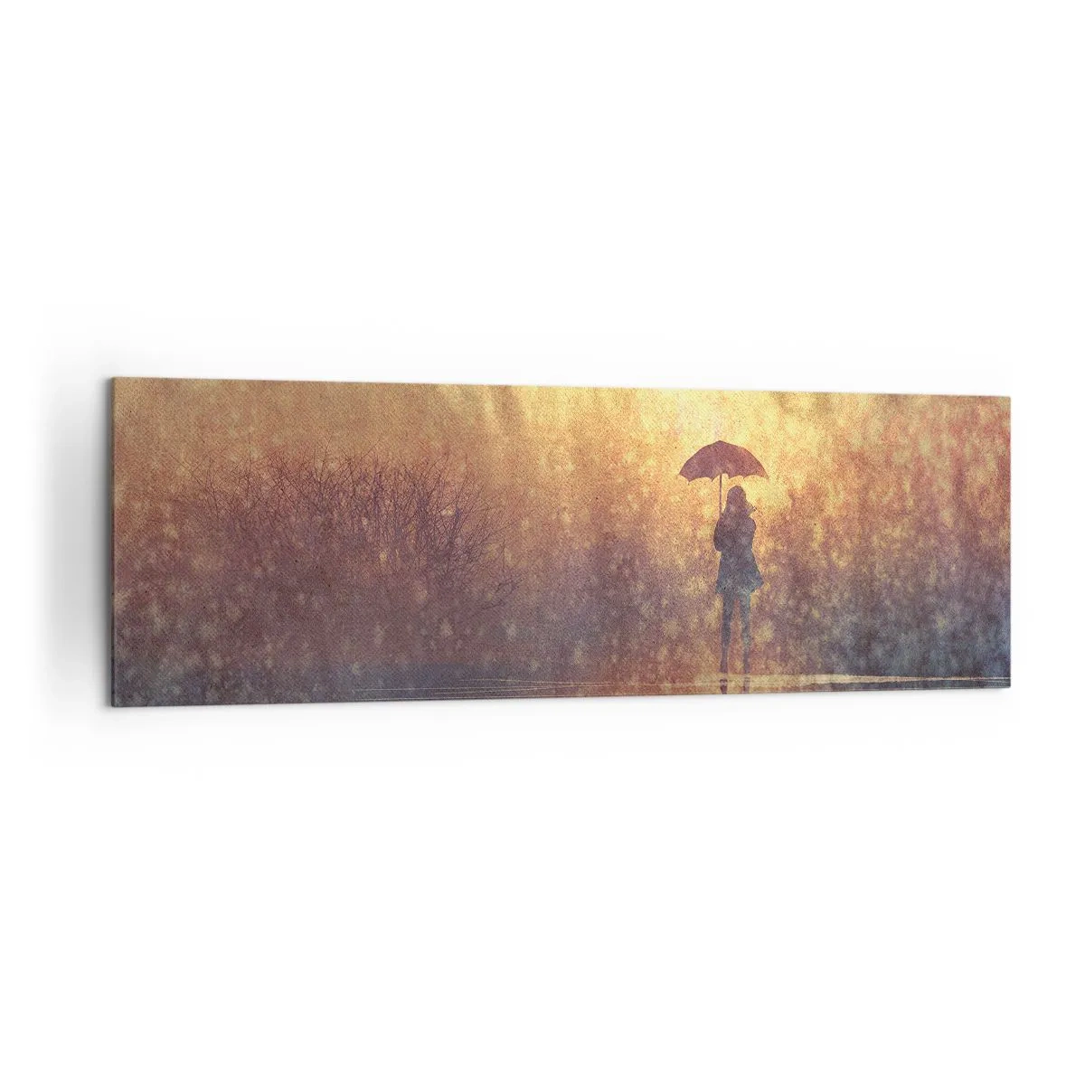 Obraz na plátně - Cítím, že se na mě někdo dívá - 160x50 cm