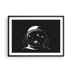 Plakát v černém rámu - Skvělý výhled - 70x50 cm