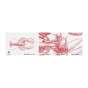 Vzor Fototapety Samolepicí Deluxe Sticker - Humr hodný Homéra - Humr, Plody moře, Korýši - 100x30 cm