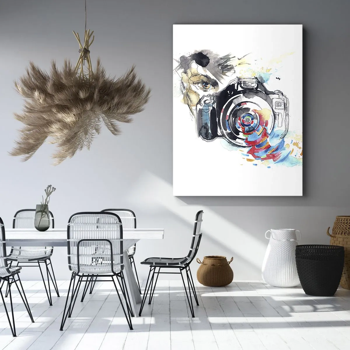 Obraz na plátně - Okem objektivu - 45x80 cm