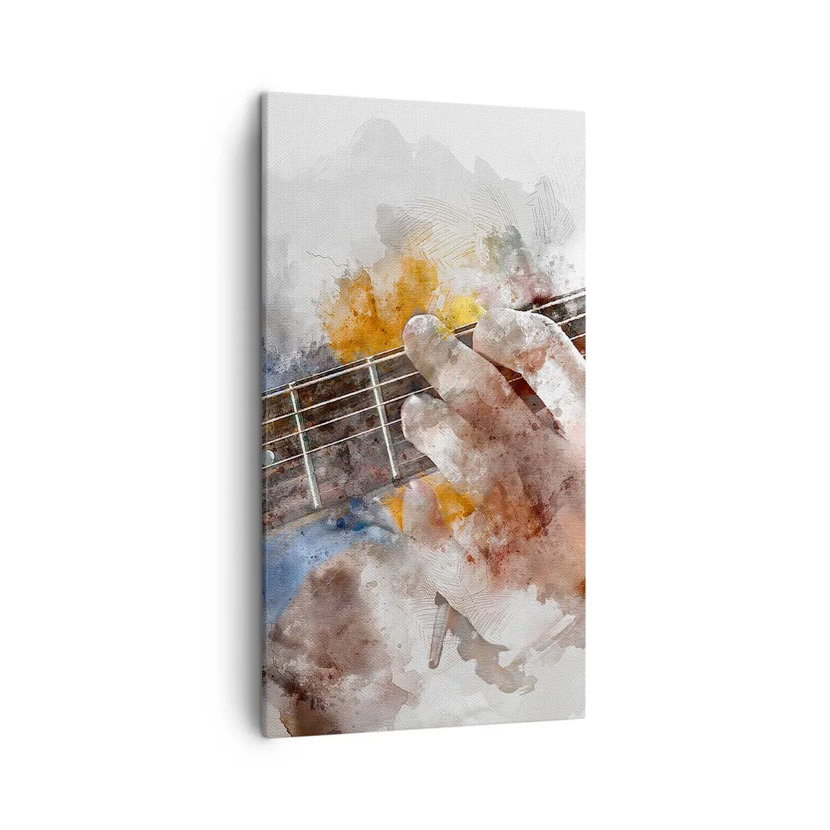 Obraz na plátně - Poezie mezi strunami - 45x80 cm