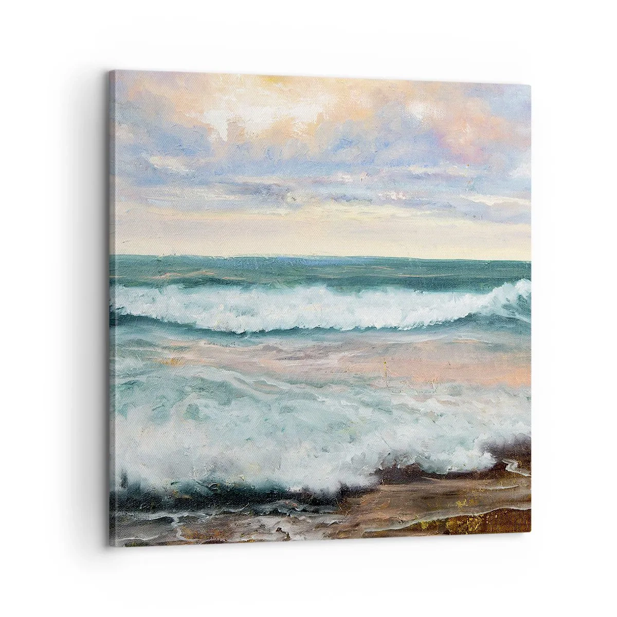 Obraz na plátně - Tady uhladíš duši - 60x60 cm
