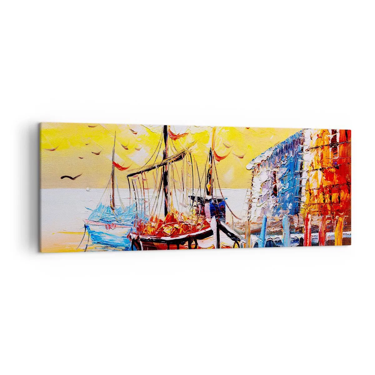 Obraz na plátně - Šťastný návrat - 140x50 cm