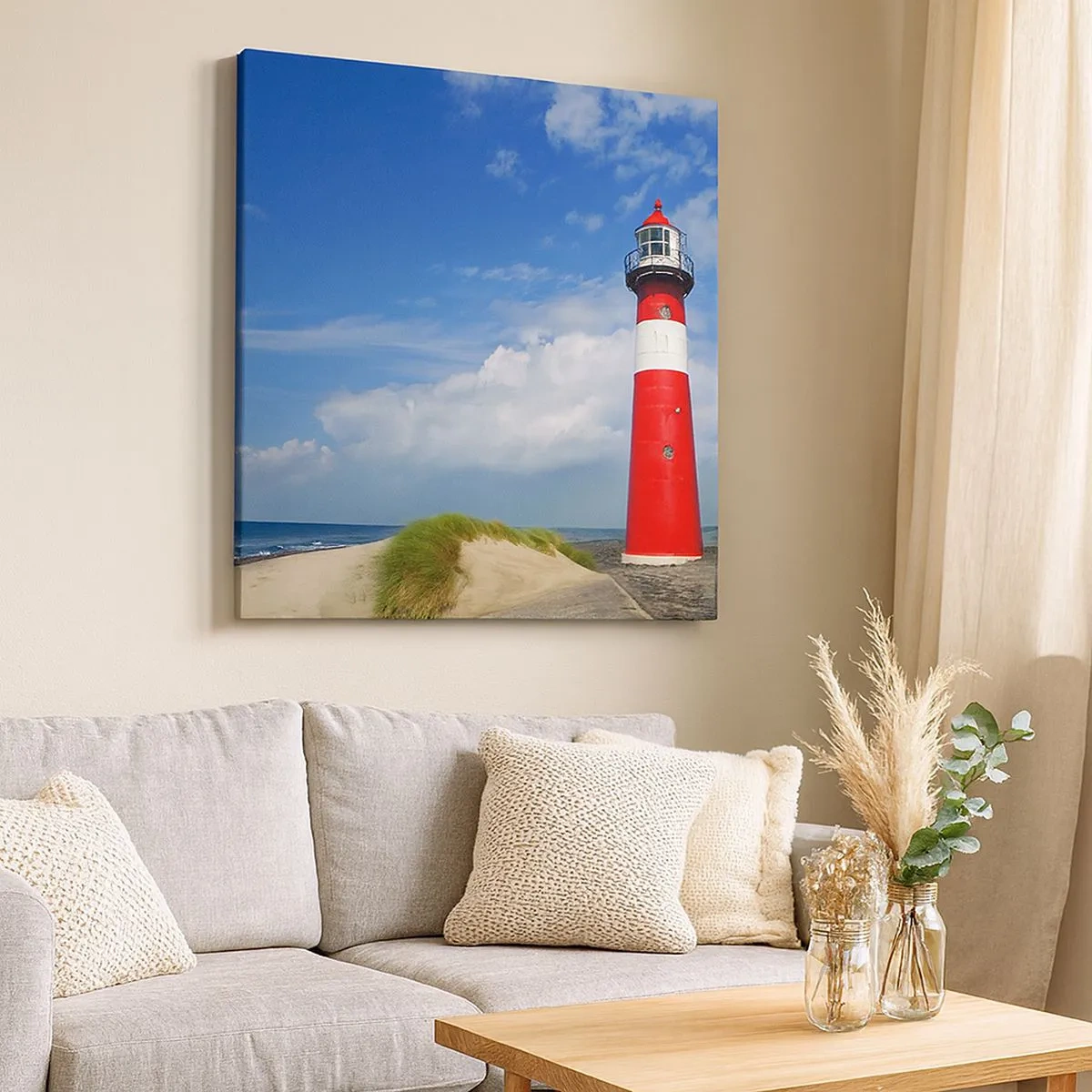 Obraz na plátně - Vysněná samota - 30x30 cm