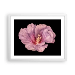 Plakát v bílém rámu - Přímo do srdce - 50x40 cm