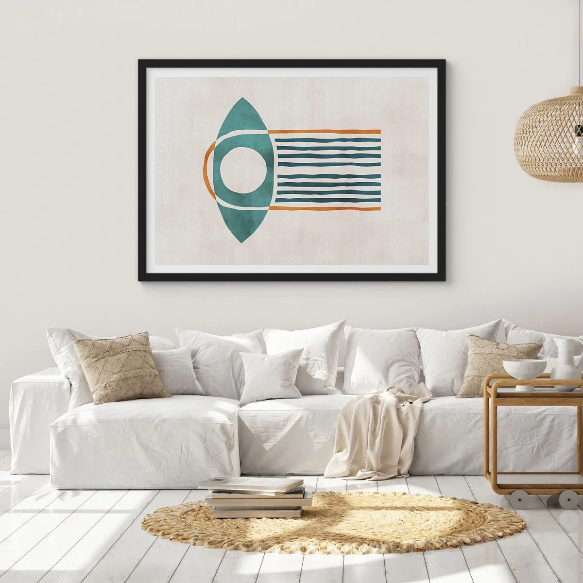 Plakát v černém rámu - Znaky a rituály - 91x61 cm