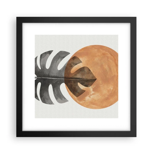 Plakát v černém rámu - Vždy slunce - 30x30 cm