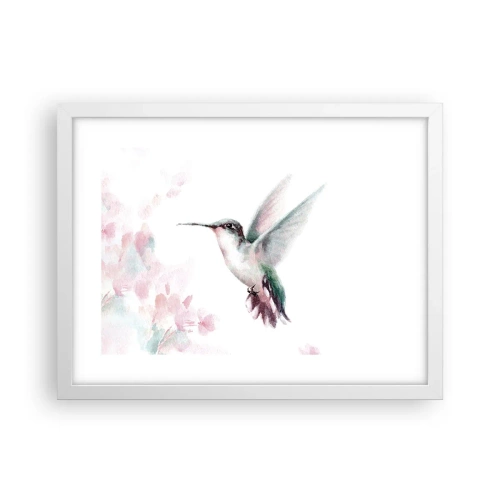 Plakát v bílém rámu - Mávání - 40x30 cm