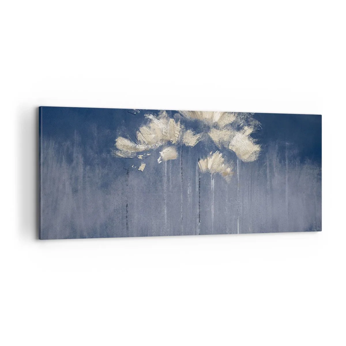 Obraz na plátně - Jako okvětní lístky ve větru - 100x40 cm