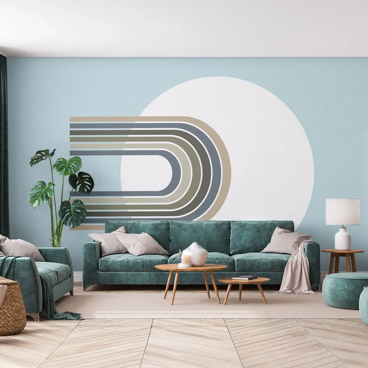 Fototapeta Samolepicí Deluxe Sticker - Neodolatelná přitažlivost - Abstrakce, Grafika, Kus - 250x175 cm