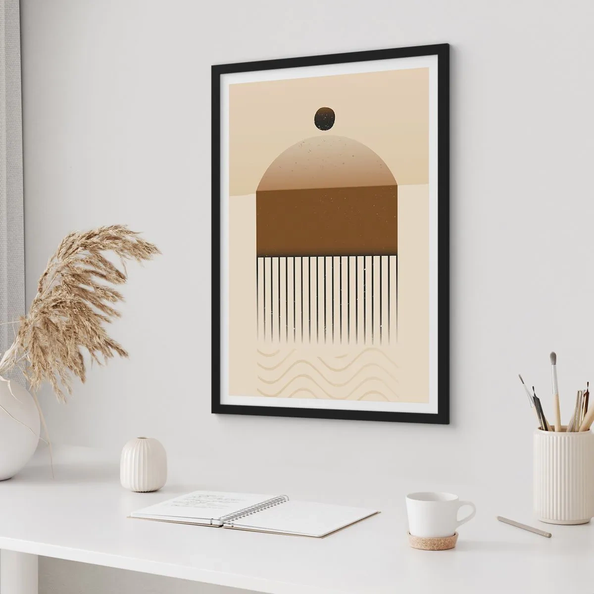 Plakát v černém rámu - Různé stavy - 40x50 cm