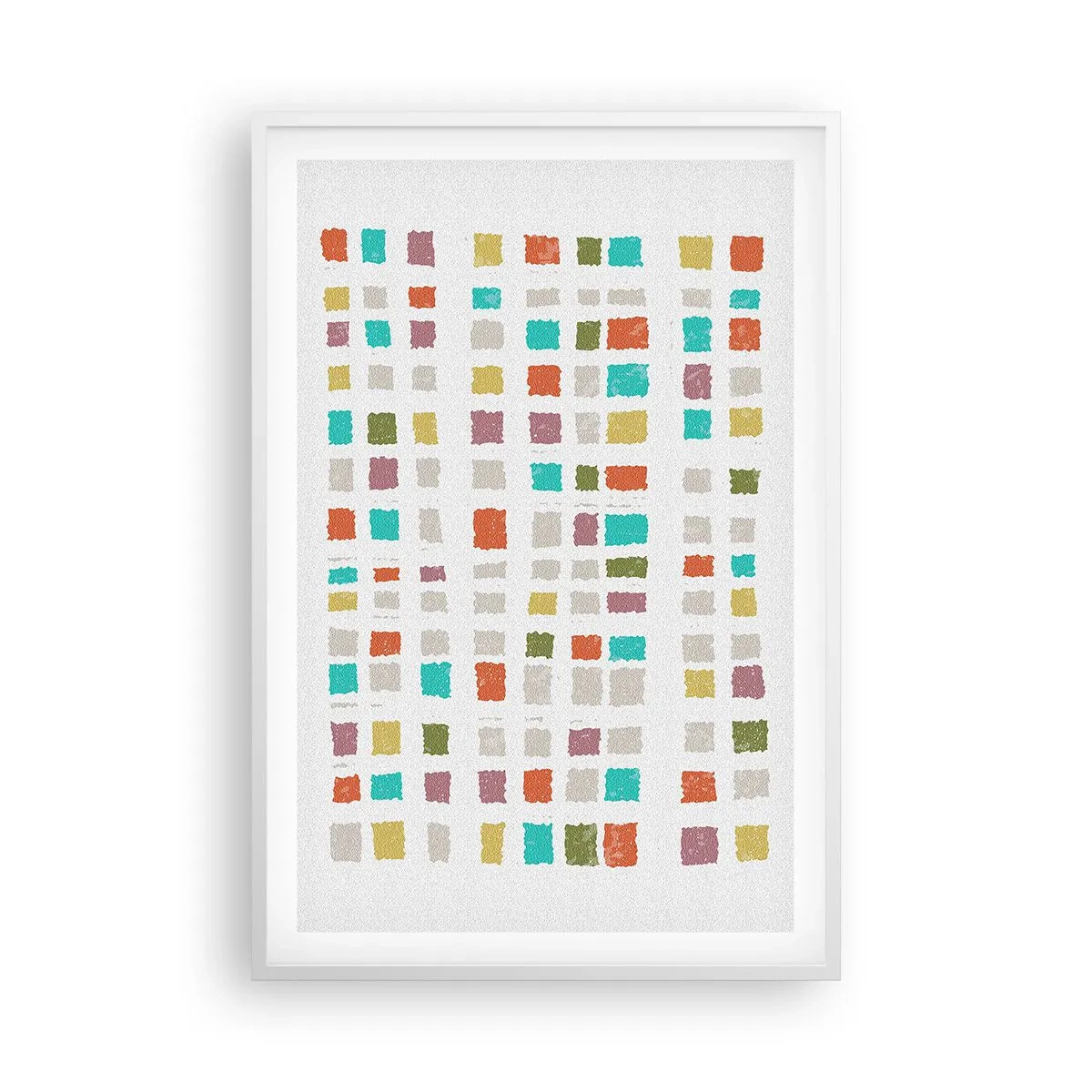 Plakát v bílém rámu - Neznámá hra - 61x91 cm