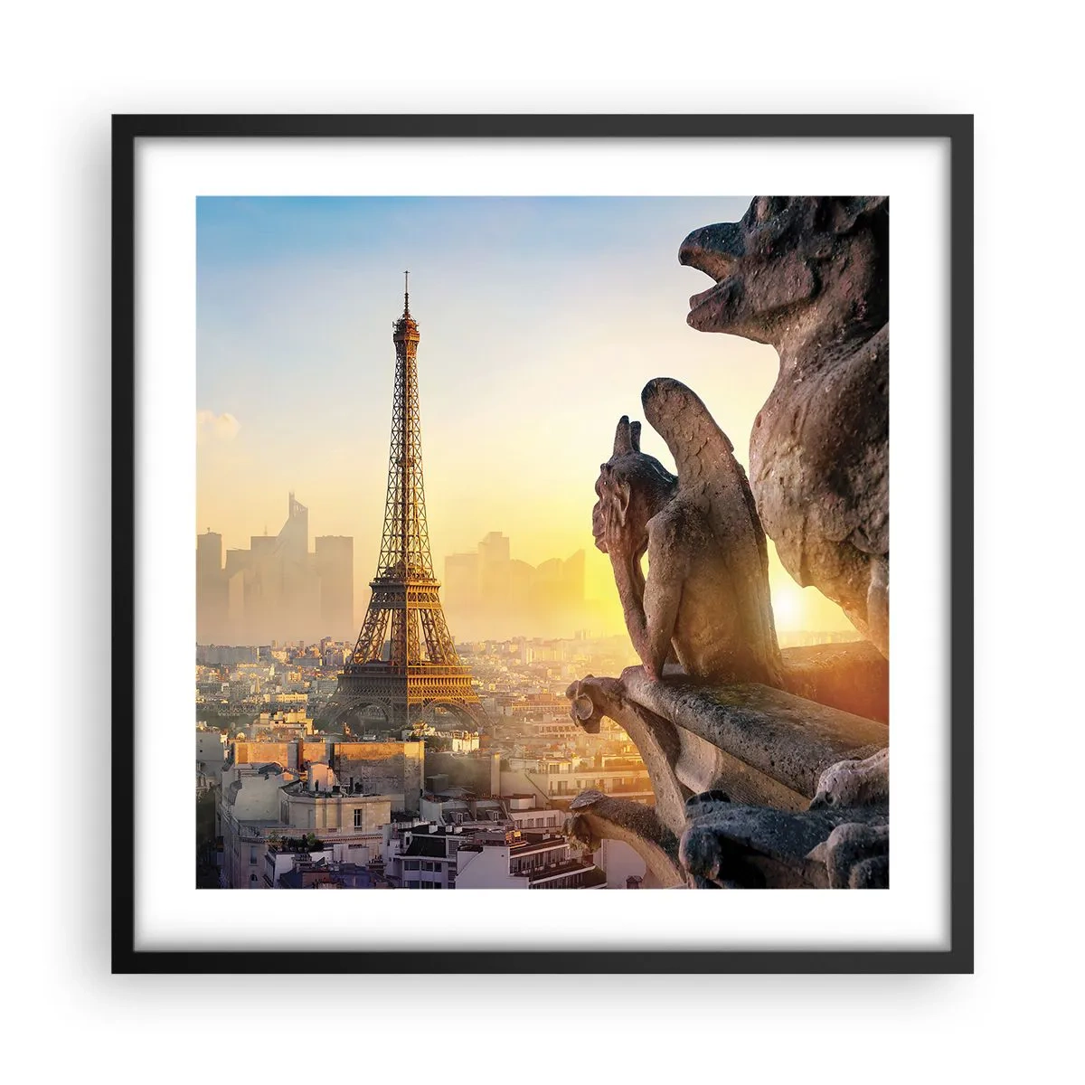 Plakát v černém rámu - Hodně se změnilo… - 50x50 cm