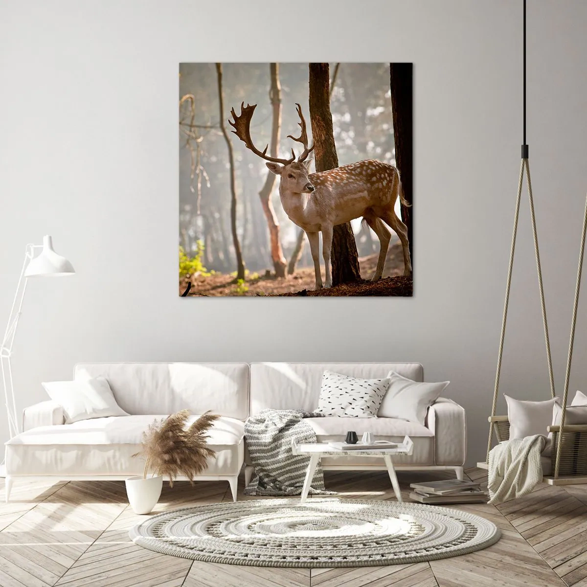 Obraz na plátně - Světlo mládí - 70x70 cm