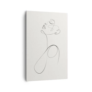 Obraz na plátně - Zamotaná ve snech - 80x120 cm